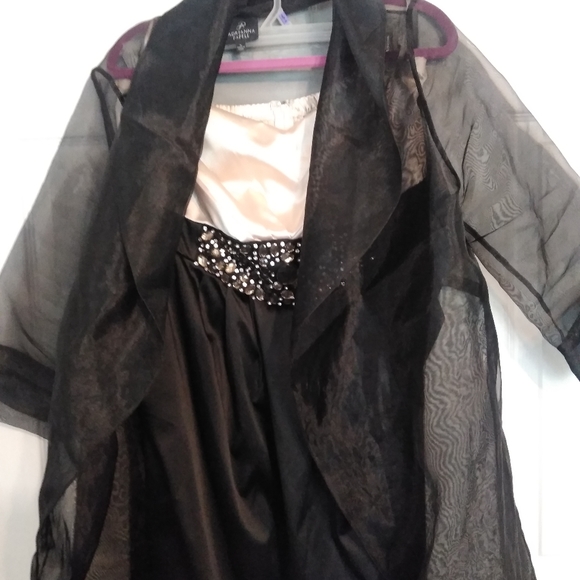 Gorgeous Strapless plus size party dress size 20, Strapless Options Available! - Picture 5 of 8